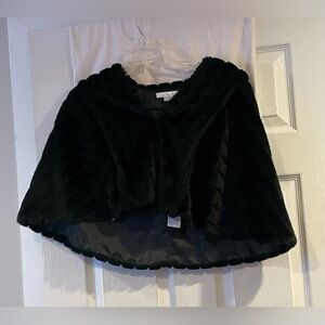 Faux fur stole
